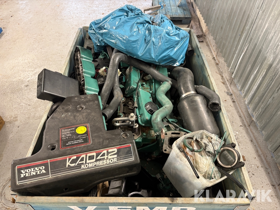 Reservdelsmotor Volvo Penta KAD42