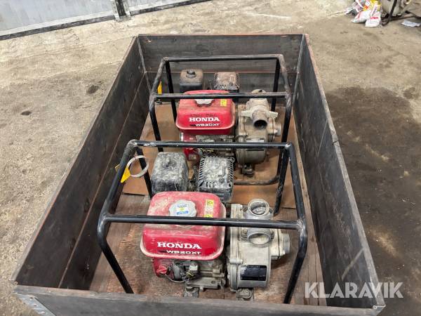 Vattenpump 2st Honda Wb20xt