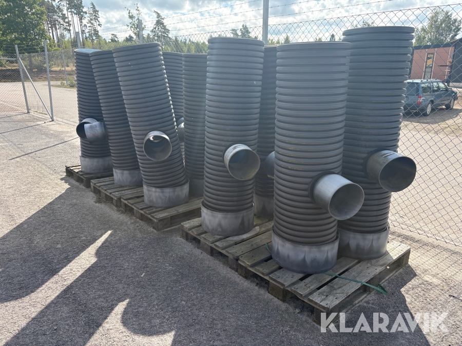 PP infra vägbrunn 1,5m Pipelife 400/232 10st