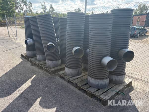 PP infra vägbrunn 1,5m Pipelife 400/232 10st