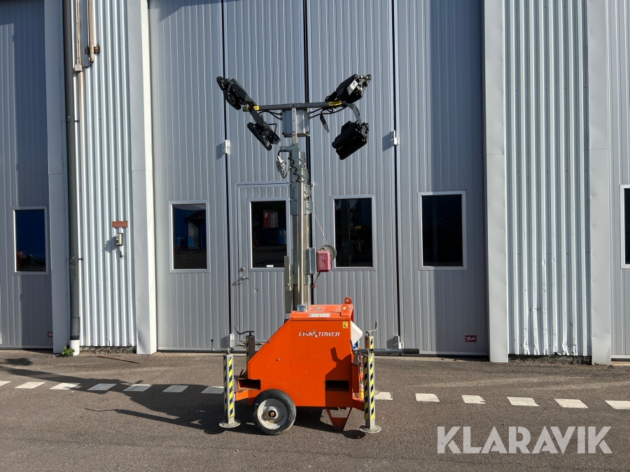 Belysningsmast teleskop Satema Link Tower 7 m