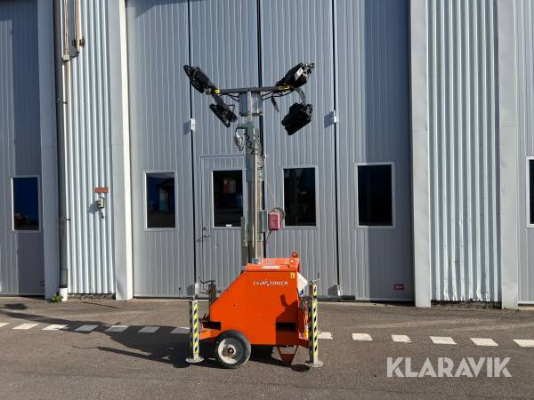 Belysningsmast teleskop Satema Link Tower 7 m