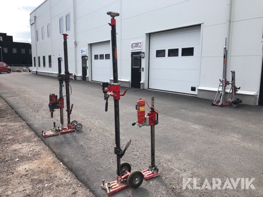 Borrmotor med stativ och bultfot  Weka  DK18 