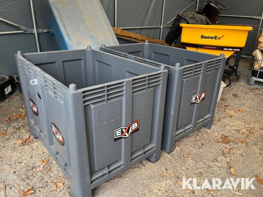 Förvaringspallar med lock 2 st Martini Alfredo