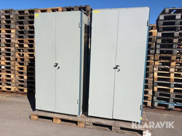 Förvaringsskåp 2 st