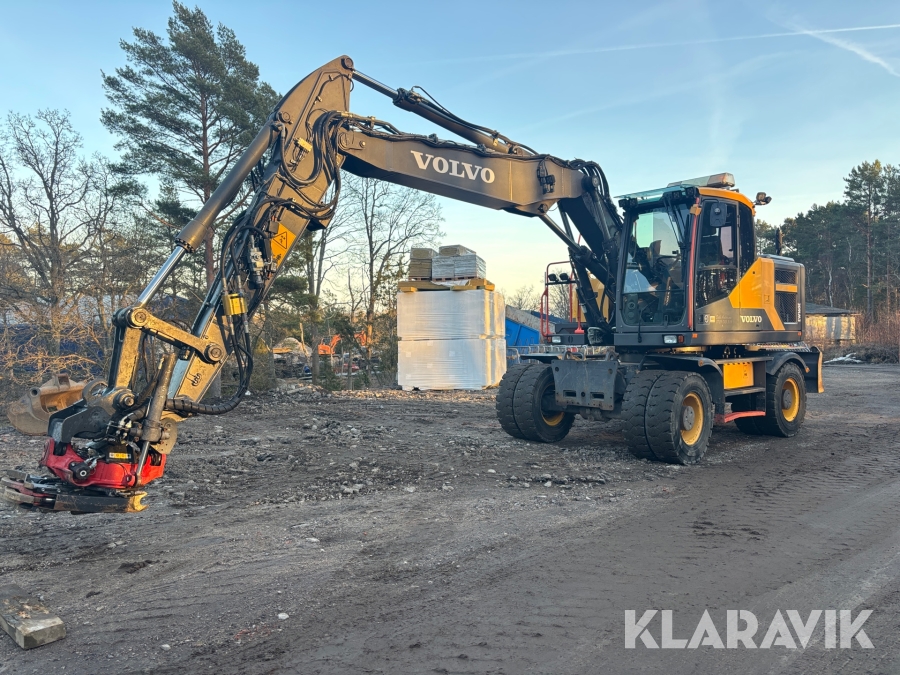 Grävmaskin Volvo EW160E