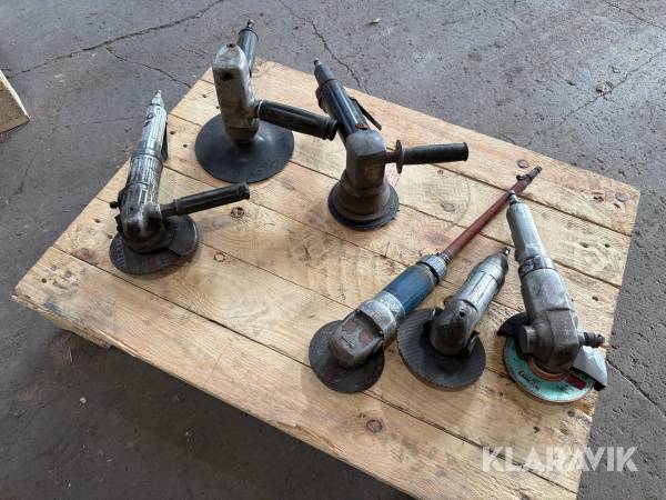 Tryckluftsmaskiner kap och puts