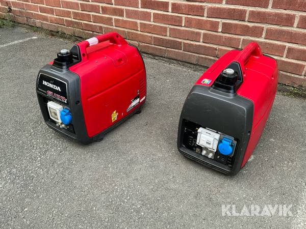 Elverk Honda EU20i 2 st