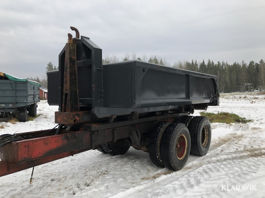 Lastväxlare med schaktflak till traktor 