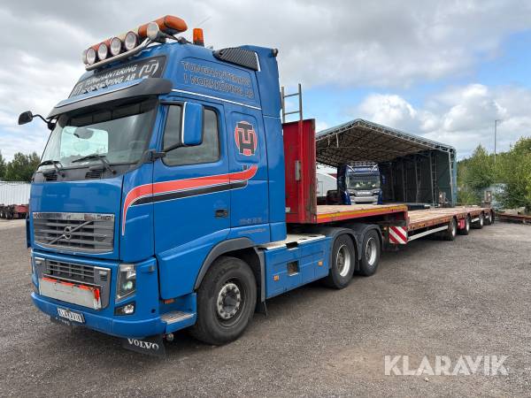 Lastbilsekipage Volvo FH 16-660 med Doll trailer