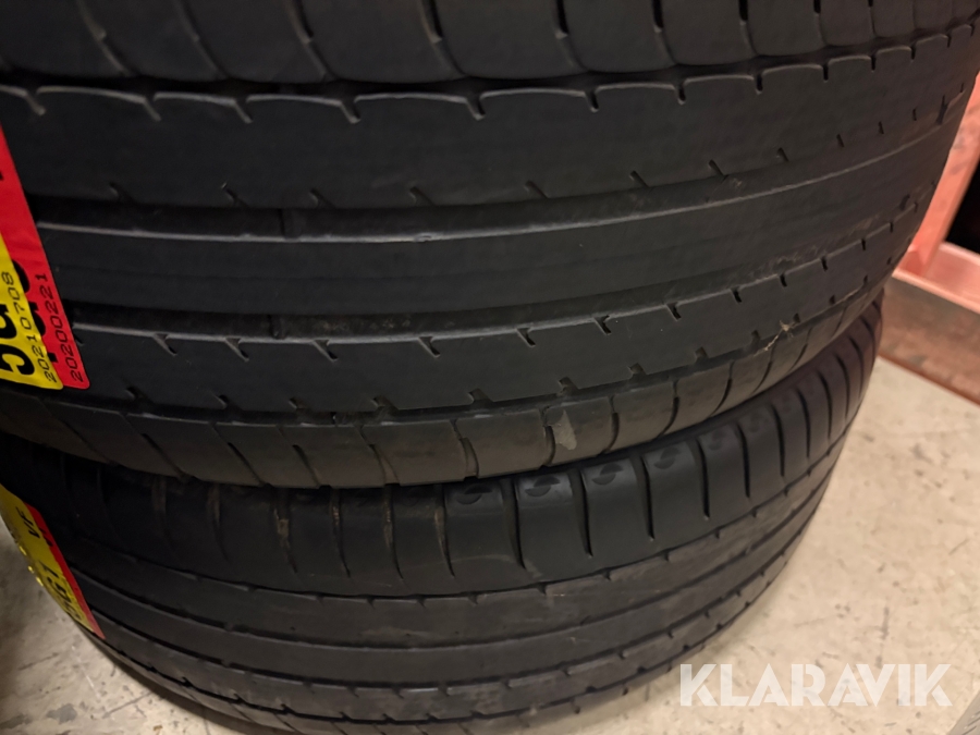 Blandat parti med däck 11 uppsättningar