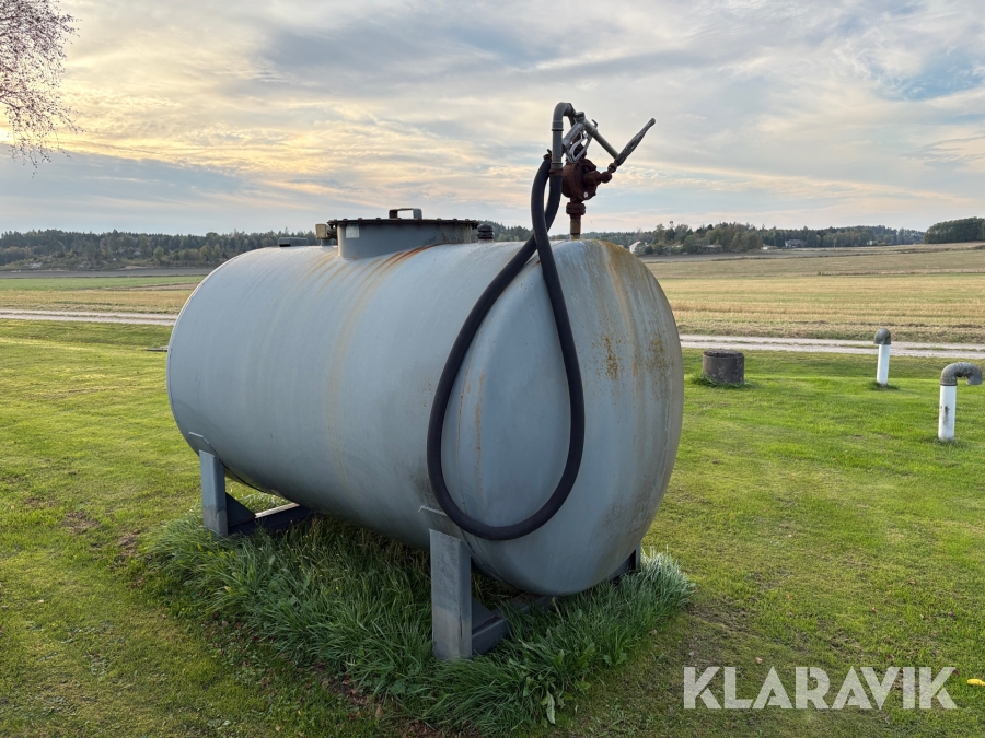 Dieseltank Götlinds Svets 3000 liter