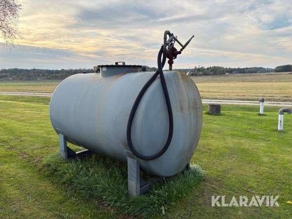 Dieseltank Götlinds Svets 3000 liter