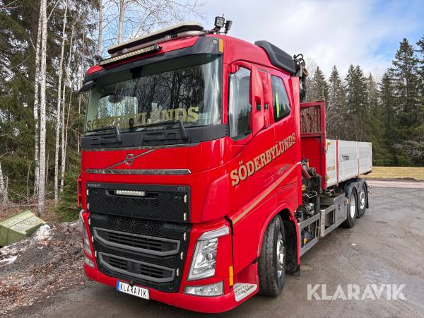 Tipp & kranbil Volvo FH 12.8 I-Shift 6x2