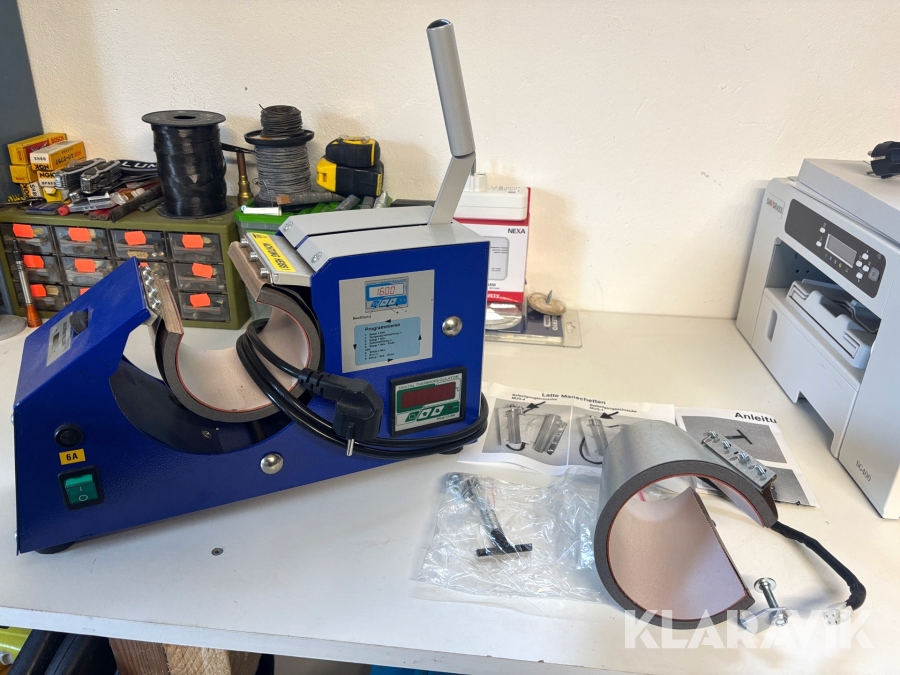 Muggpress Schulze Blue Press Mug