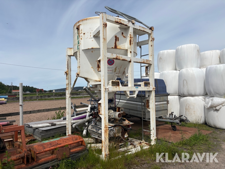 Blandarstation M-tec S 3/1 & D10 putsmaskin