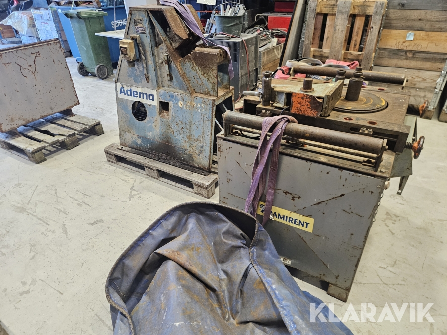 Klipp- och bockmaskiner Weelu 60/25 & Weelu 400