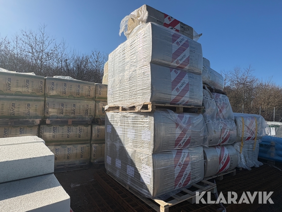 Isolering  31 pkt Paroc WES 50