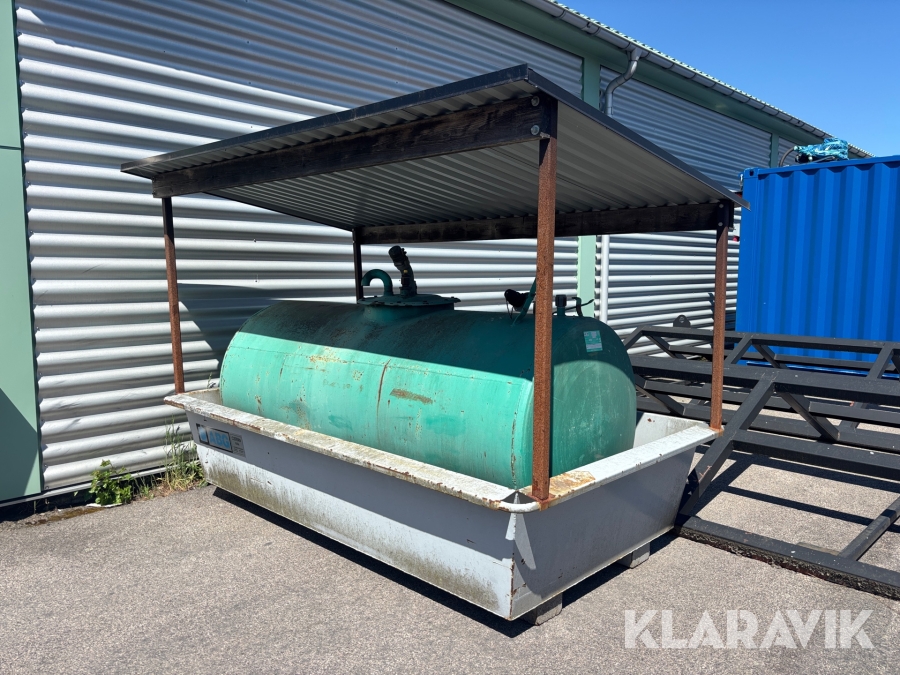 Dieseltank ABG 1500 liter