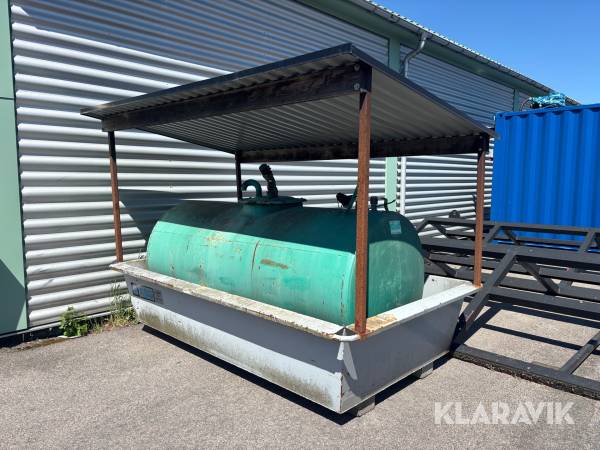 Dieseltank ABG 1500 liter