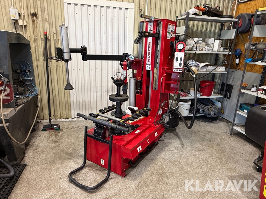 Halvautomatisk Däckmaskin Hunter Auto 34S