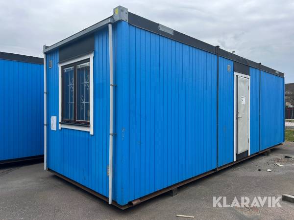 Personalbod Remodul CMT8d med dusch