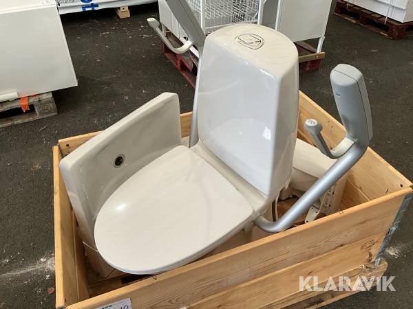 Toalettstol handikapp och handfat Ifö 