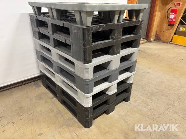 Lastpallar i plast 8st