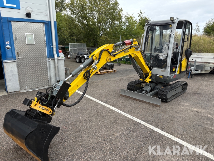 Grävmaskin / Minigrävare Wacker Neuson ET20