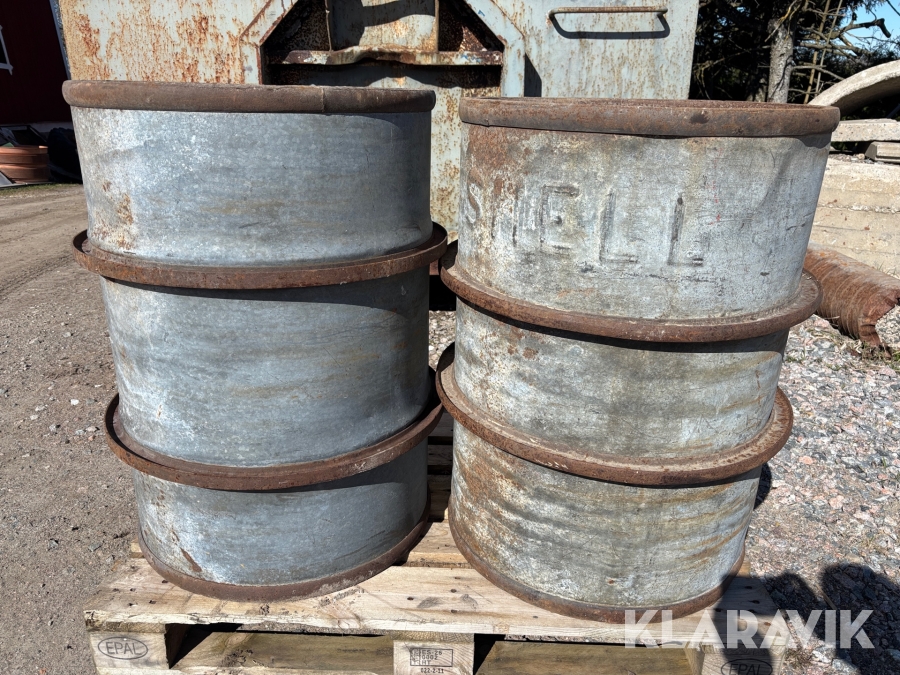 Dieseltunnor Shell 2st