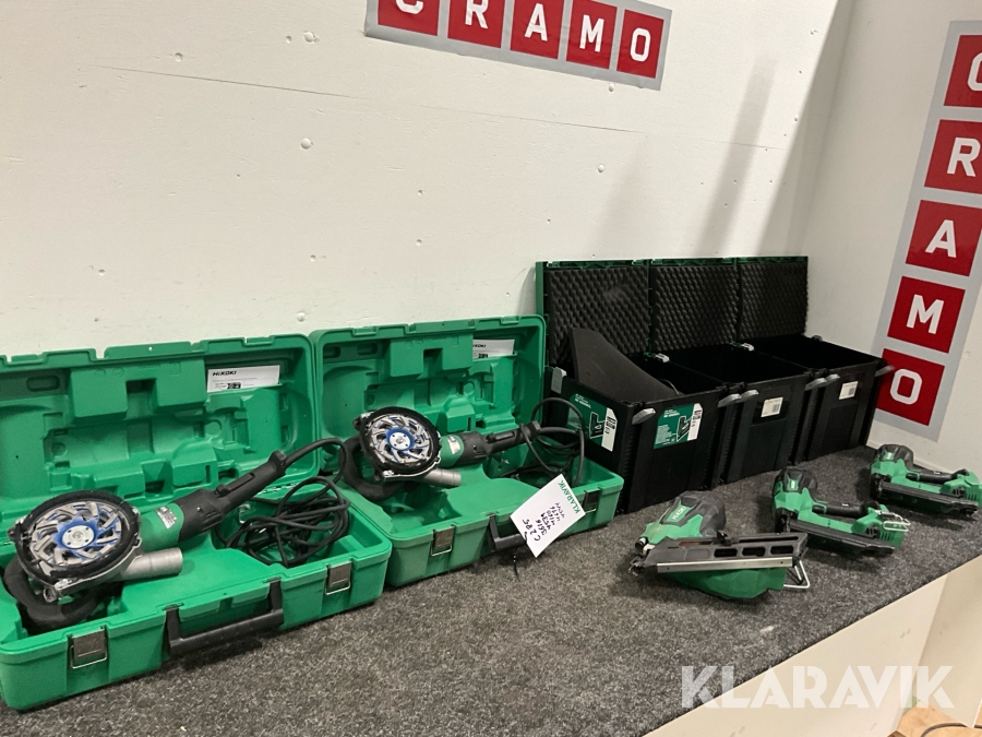 Spikpistol, Betongslip 5st Hikoki NR 1890DBCL, NT 1850DBSL, GM13Y