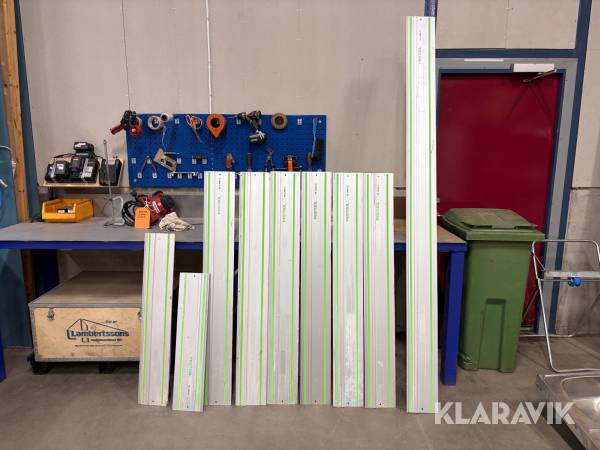 Linjal Festool 2400 / 1400 / 800 9 st