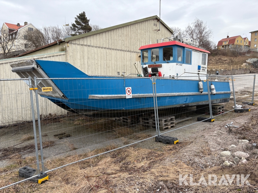 Arbetsbåt Strömstad Plåt Och Marin