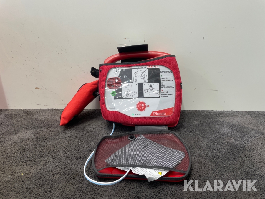 Hjärtstartare svenskt tal Plusab Rescuesam