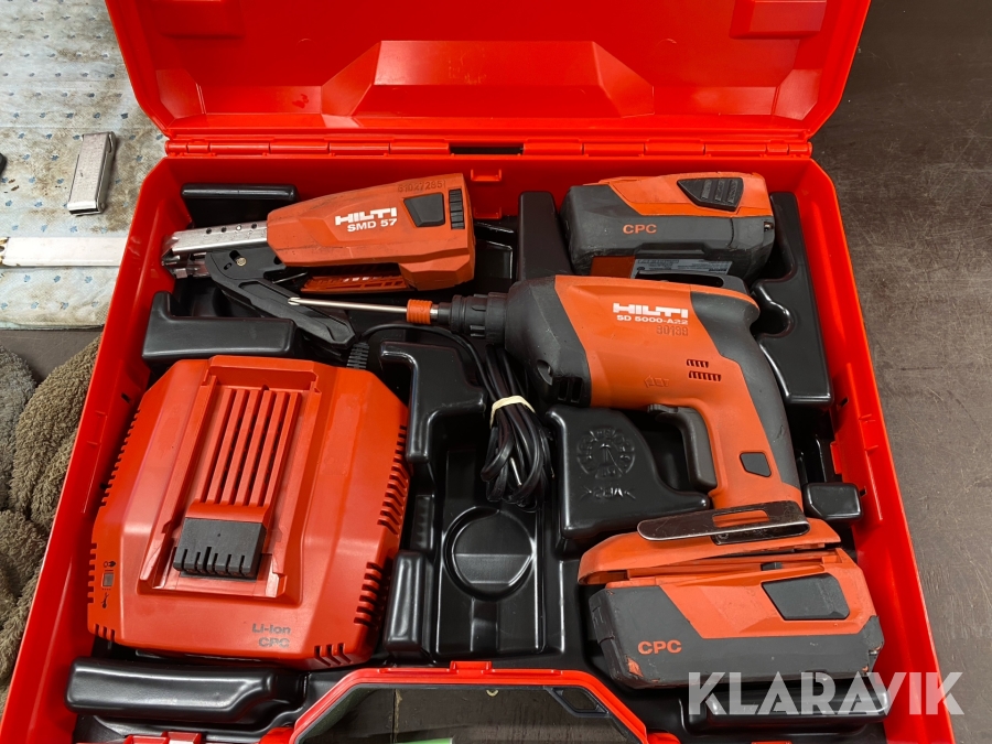 Skruvdragare batteri med Automatmagasin Hilti SD5000 -A22  , Smd 57