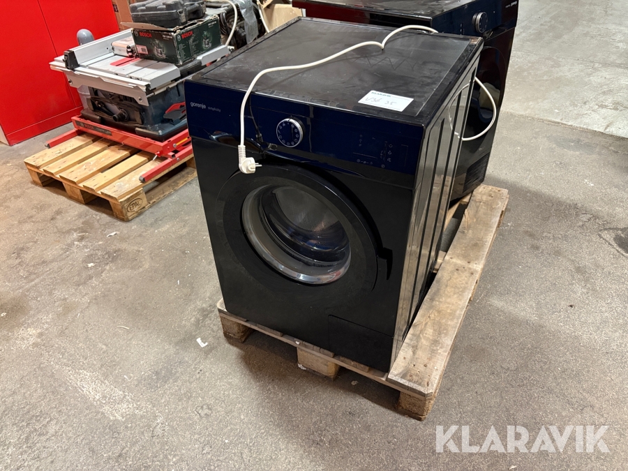 Tvättmaskin Gorenje Simplicity Wa74sy2b defekt 1st