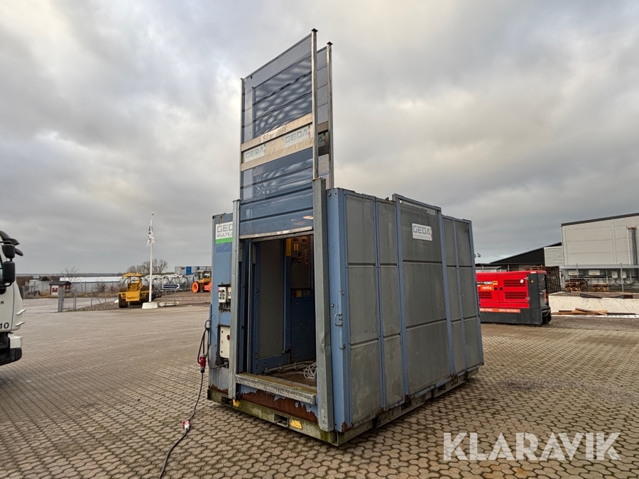 Bygghiss Geda Multilift P12