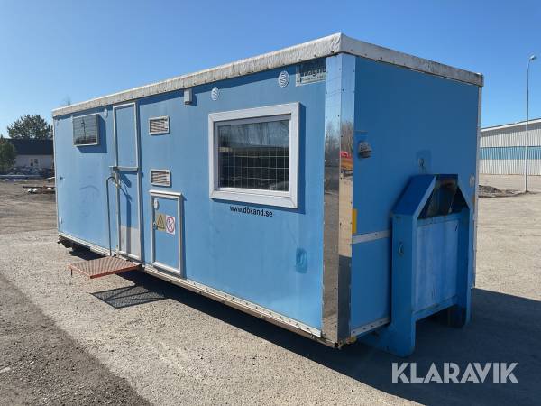 Personalbod på lastväxlarflak Vallavagnen TPV6