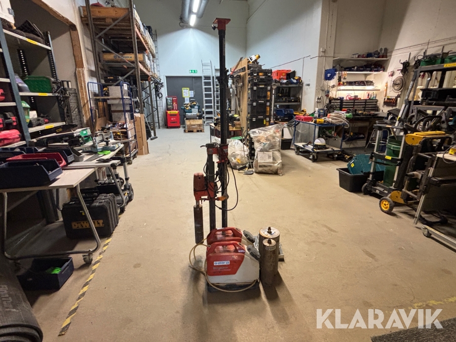 Kärnborrsutrustning Husqvarna DMS 160 med stativ