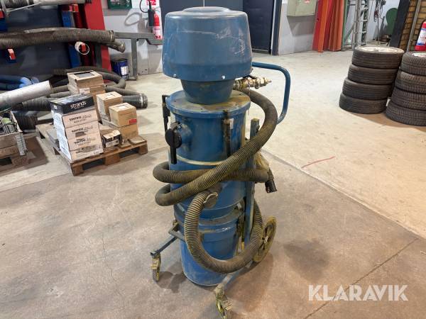 Industridammsugare Nederman Ab216 tryckluft