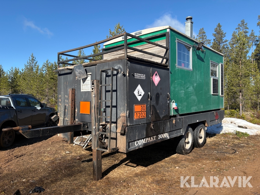 Tankvagn/servicevagn Arbetsvagnar Compakt 3000 3m3