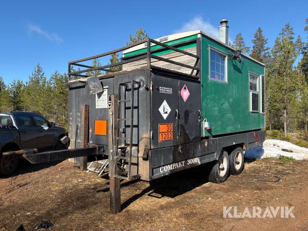 Tankvagn/servicevagn Arbetsvagnar Compakt 3000 3m3