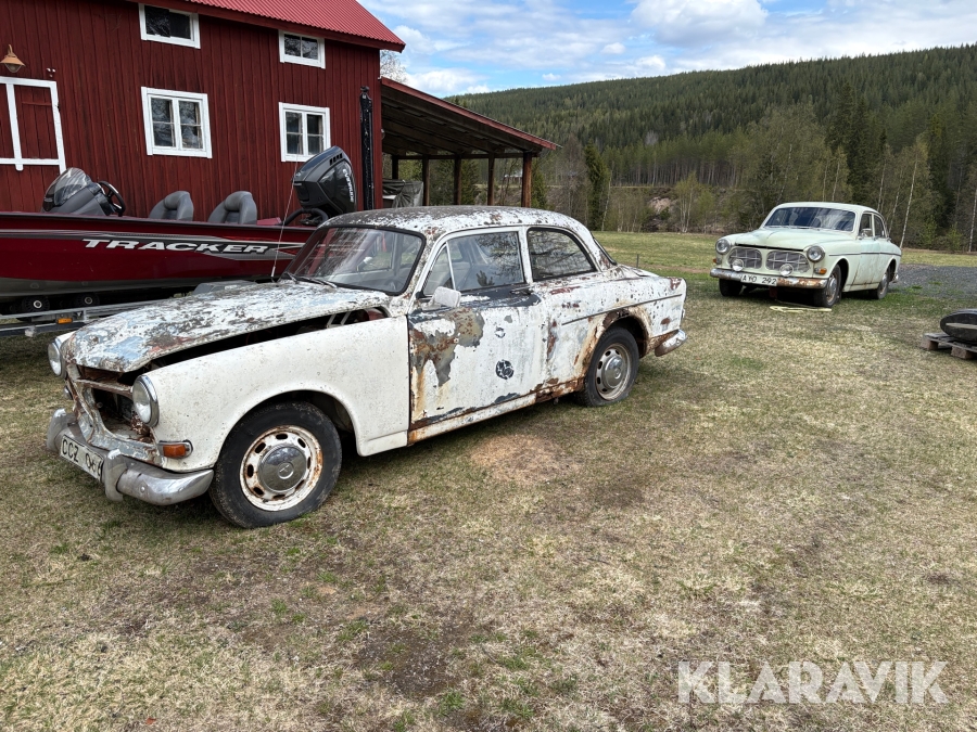 Veteranbil Volvo Amazon 2st, dubbla förgasare