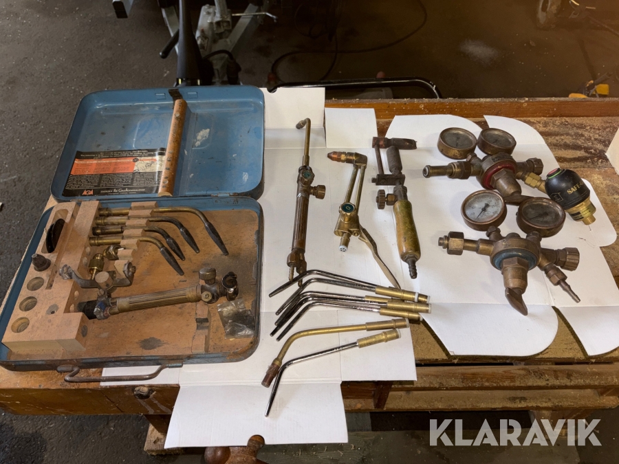 Diverse svetstillbehör