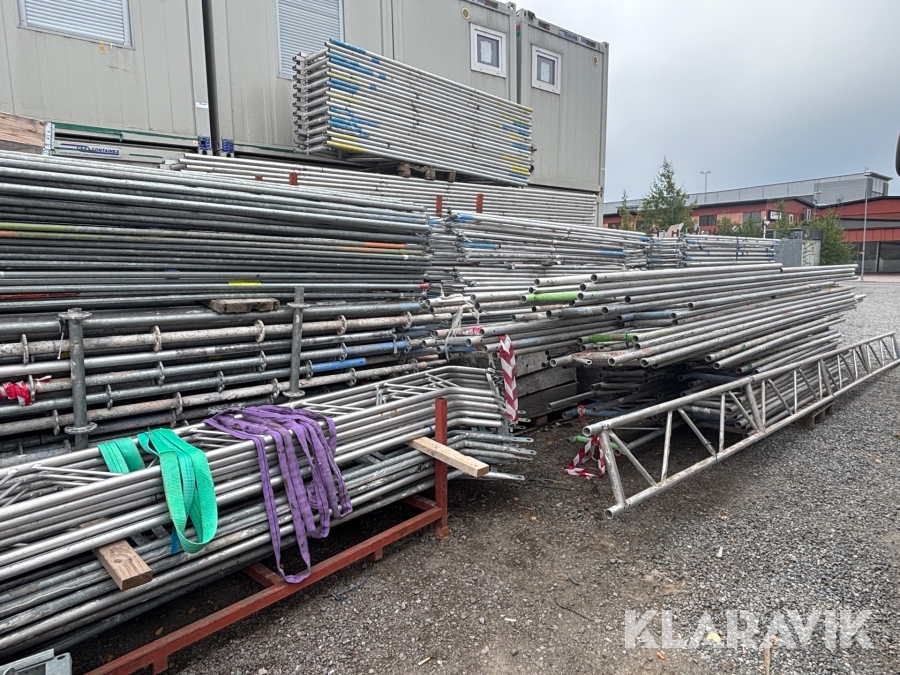 Komplett takställning Haki 500kvm