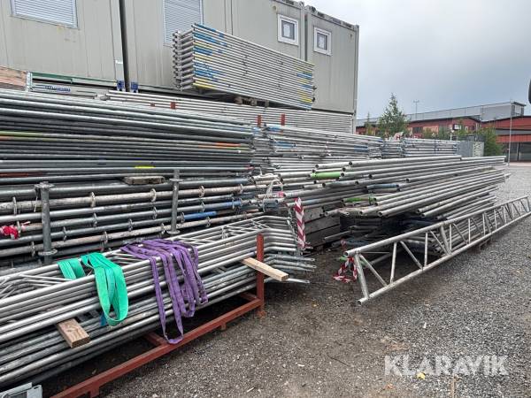 Komplett takställning Haki 500kvm