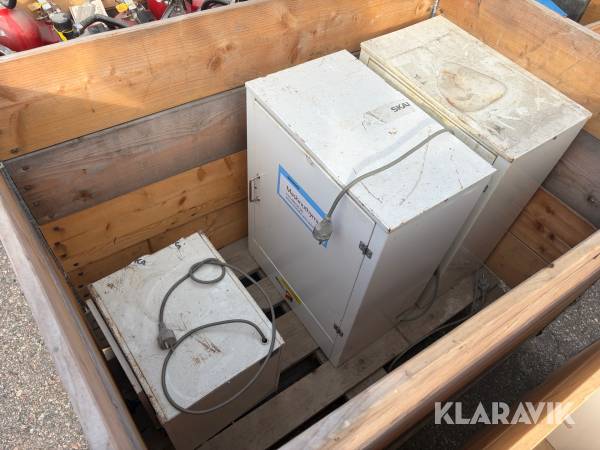 Värmeskåp 3st