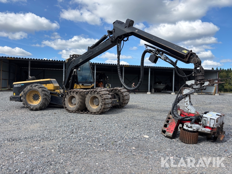 Skördare Eco Log 560 D indexator rotor / Logmax 5000 aggregat