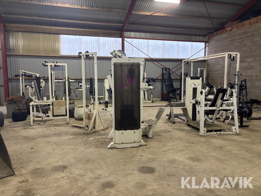 Gym 25 st maskiner