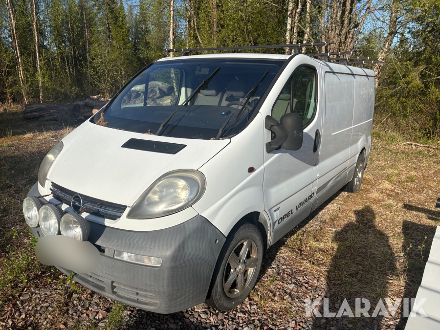 Skåpbil Opel Vivaro